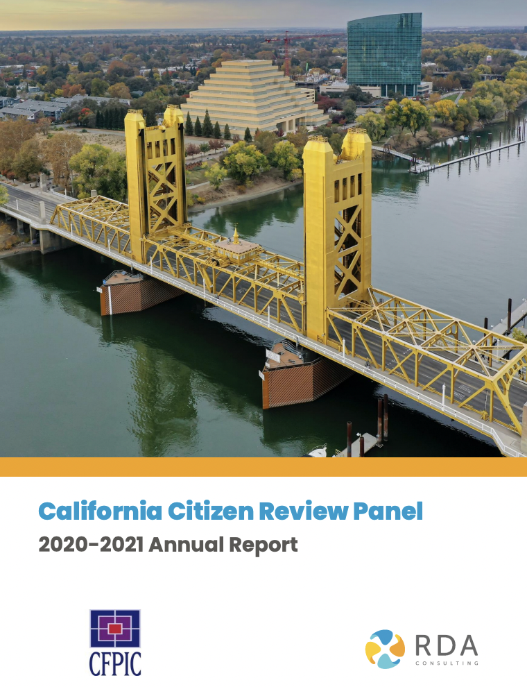 California’s Citizen Review Panel 2020-2021 Annual Report